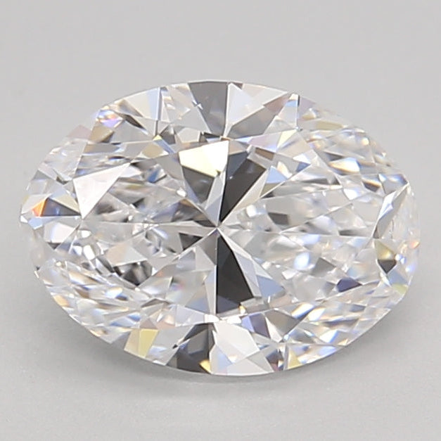1,50 CT D-kleur ovaal geslepen laboratoriumdiamant, IGI-gecertificeerd, VS1 duidelijkheid, HPHT