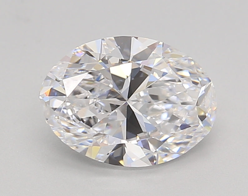 1.50 CT D Color Oval Cut Lab-Grown Diamond, IGI Certified, VS1 Clarity, HPHT