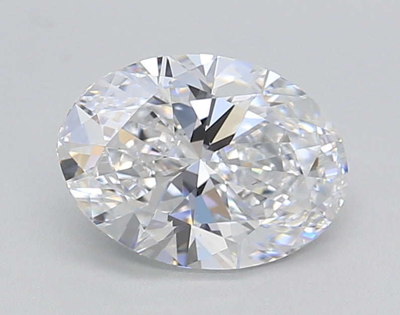 1.50 CT D Color Oval Cut Lab-Grown Diamond, IGI Certified, VS1 Clarity