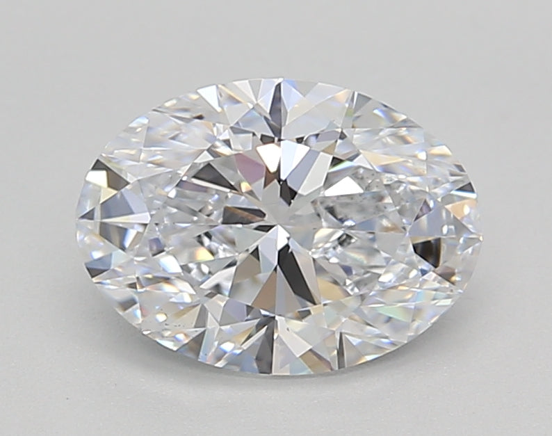 1.50 CT E Color Oval Cut Lab-Grown Diamond, IGI Certified, VS1 Clarity