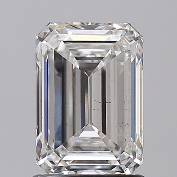 1.50 CT G Color Emerald Cut CVD Lab-Grown Diamond, IGI Certified, VS2 Clarity