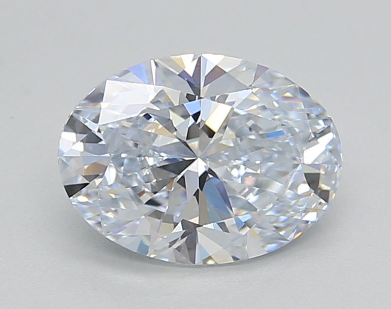 1.50 CT G Color Oval Cut Lab-Grown Diamond, IGI Certified, VS1 Clarity