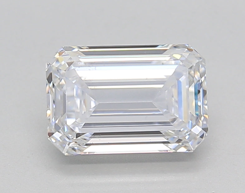 1.50 CT IGI Certified Lab Grown Emerald Cut Diamond - D Color, VS1 Clarity