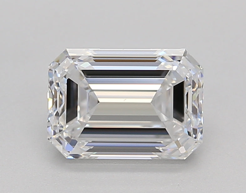 1.50 CT IGI Certified Lab Grown Emerald Cut Diamond - D Color, VS1 Clarity