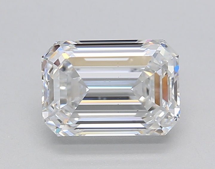 1.50 CT IGI Certified Lab Grown Emerald Cut Diamond - D Color, VS1 Clarity