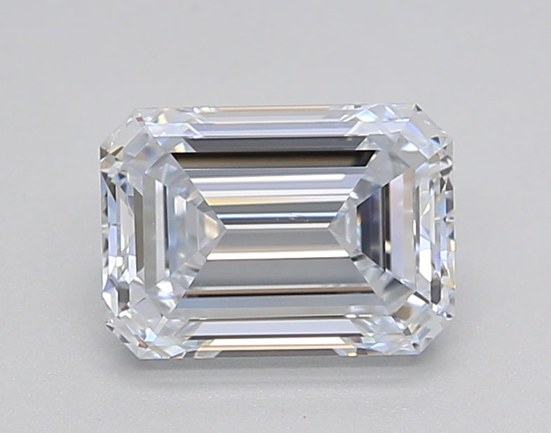 1.50 CT IGI Certified Lab Grown Emerald Cut Diamond - E Color, VS1 Clarity