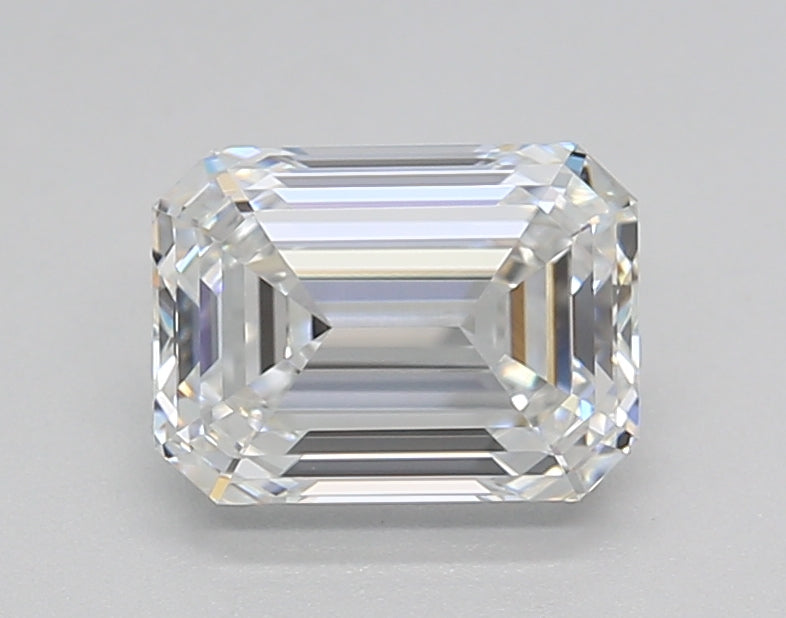 1.50 CT IGI Certified Lab Grown Emerald Cut Diamond - E Color, VVS2 Clarity