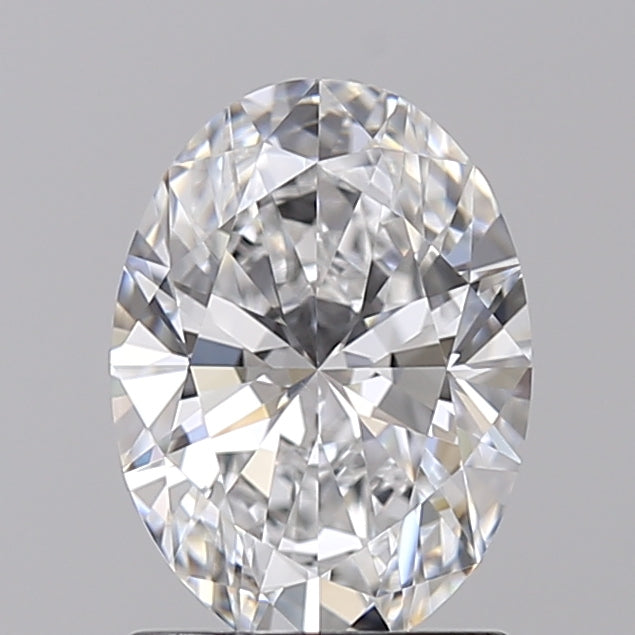 1,50 CT ovaal geslepen laboratoriumdiamant, D-kleur, VS1 helderheid, IGI-gecertificeerd