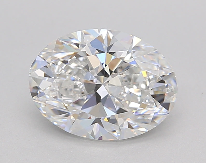 1.50 CT Oval Cut Lab Grown Diamond - E Color, VVS2 Clarity - IGI Certified