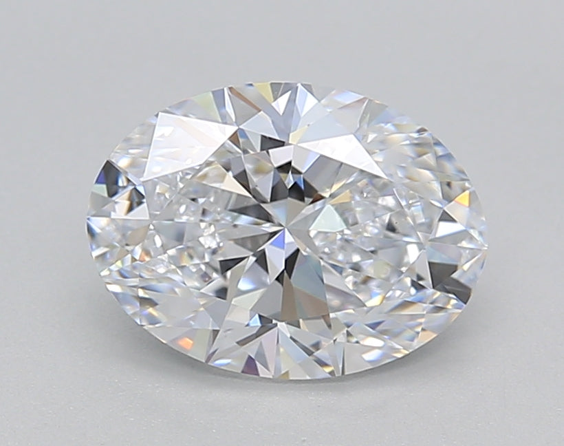 1.50 CT Oval HPHT Lab-Grown Diamond: IGI Certified, D Color, VVS2 Clarity