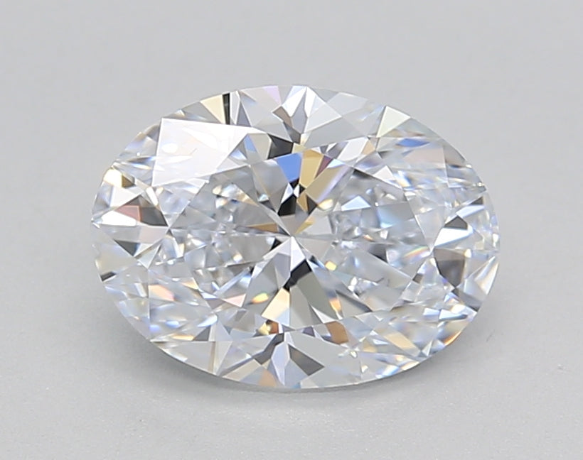 1.50 CT Oval Lab-Grown Diamond - IGI Certified, E Color, VS1 Clarity