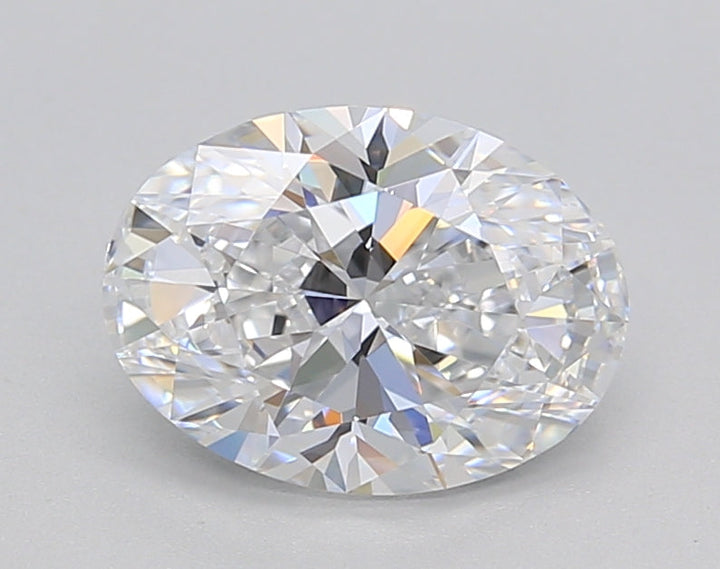1.50 CT Oval Lab-Grown Diamond - IGI Certified, VS1 Clarity, D Color