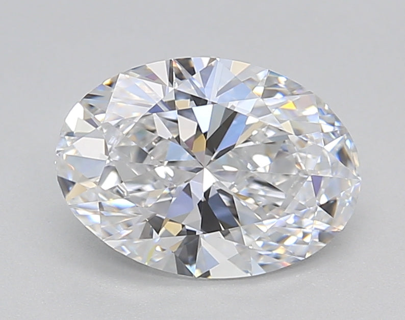 1.50 CT Oval Lab-Grown Diamond | IGI Certified, D Color, VS1 Clarity
