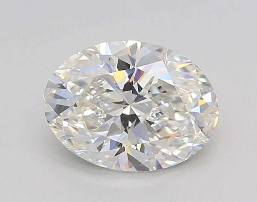 1.50 CT Oval Lab Grown Diamond - F VVS2 - IGI Certified