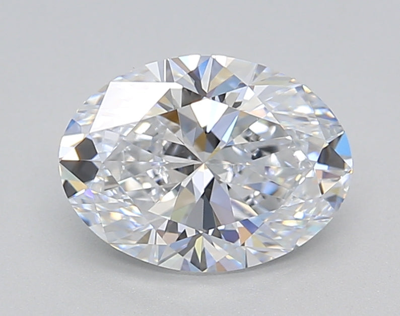 1.50 CT Oval Lab Grown Diamond - IGI Certified