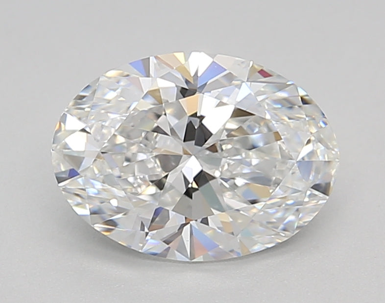 1.50 CT Oval Lab Grown Diamond - IGI Certified, D Color, VS1 Clarity