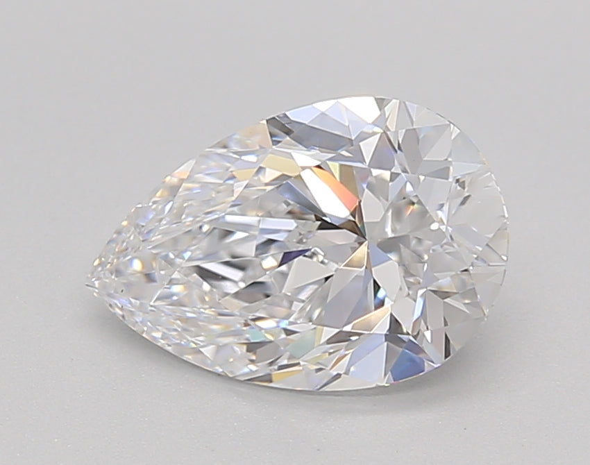 1.50 CT Pear Cut Lab-Grown Diamond, IGI Certified, D Color, VS1 Clarity