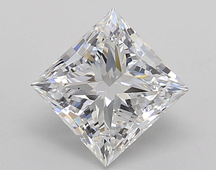 1.50 CT Princess Cut Lab-Grown Diamond, IGI Certified, D Color, VS1 Clarity