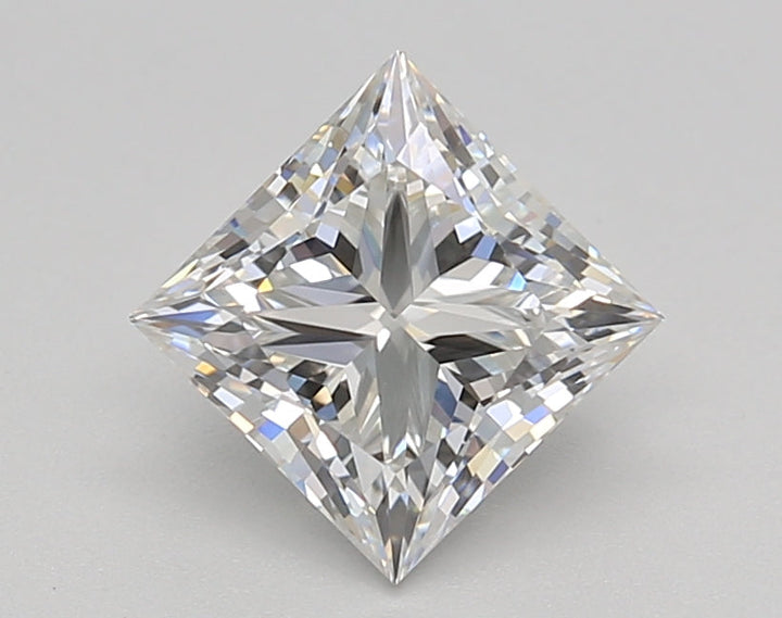 1.50 CT Princess Cut Lab-Grown Diamond, IGI Certified, F Color, VS1 Clarity