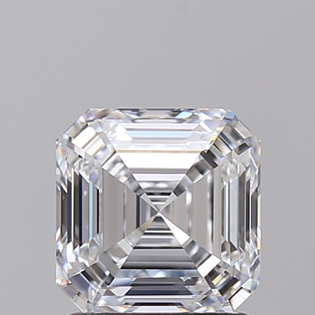 1.50 CT Square Emerald Cut Lab Grown Diamond, IGI Certified, D Color, VS1 Clarity