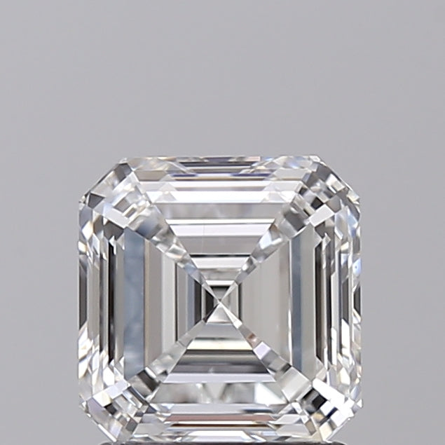 1.50 CT Square Emerald Lab Grown Diamond - IGI Certified