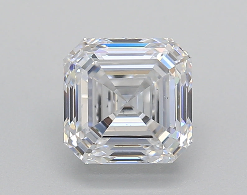 1.50 CT Square Emerald Lab Grown Diamond, D Color, VS2 Clarity - IGI Certified