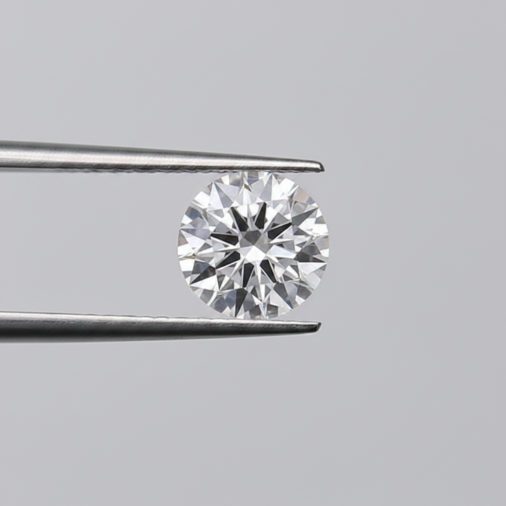 1,50 CT ronde geslepen laboratoriumdiamant, VS1/E