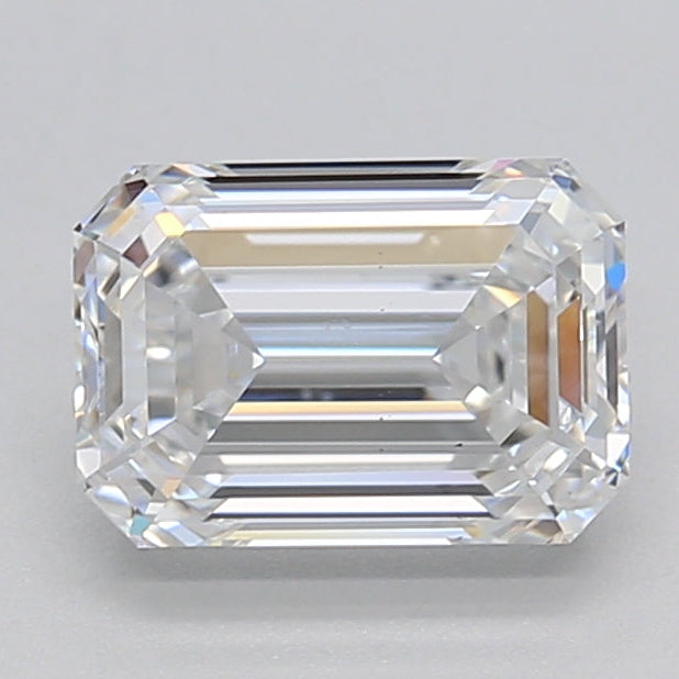 1.50 Carat Emerald Cut Lab Grown Diamond VS1 D