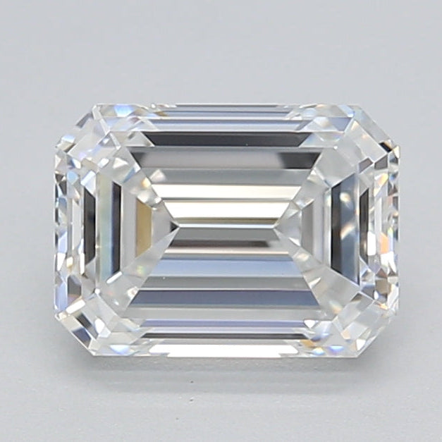 1.50 Carat Emerald Cut Lab Grown Diamond VVS1 D