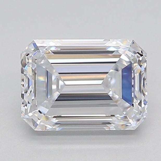 1.50 Carat Emerald Cut Lab Grown Diamond VVS1 D