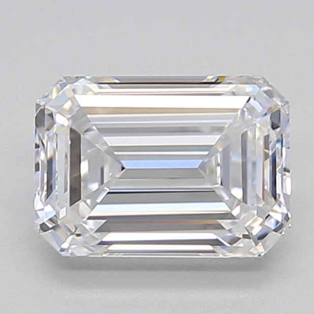 1.50 Carat Emerald Cut Lab Grown Diamond VVS1 D