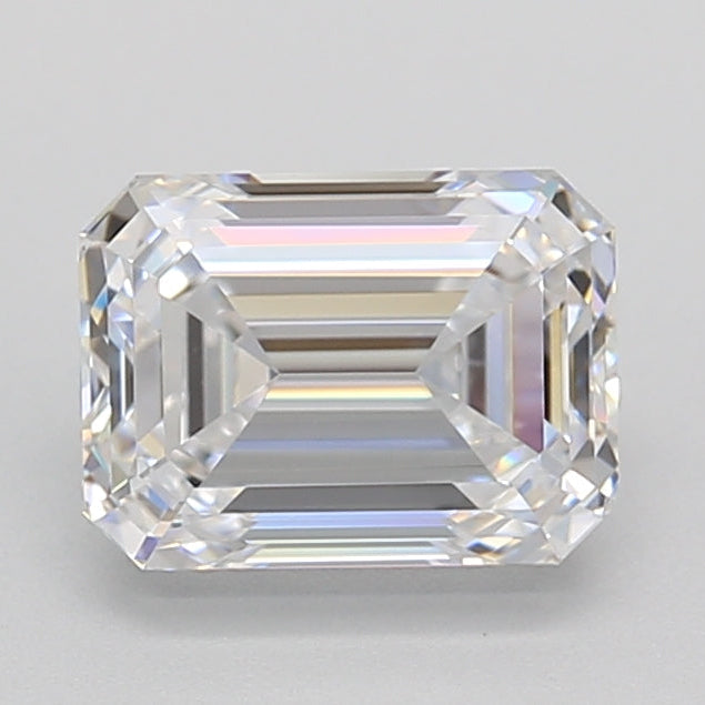 1.50 Carat Emerald Cut Lab Grown Diamond VVS2 D