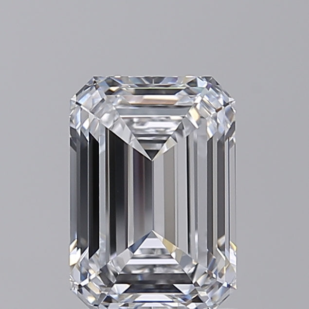 1.50 Carat Emerald Cut Lab Grown Diamond VVS2 D
