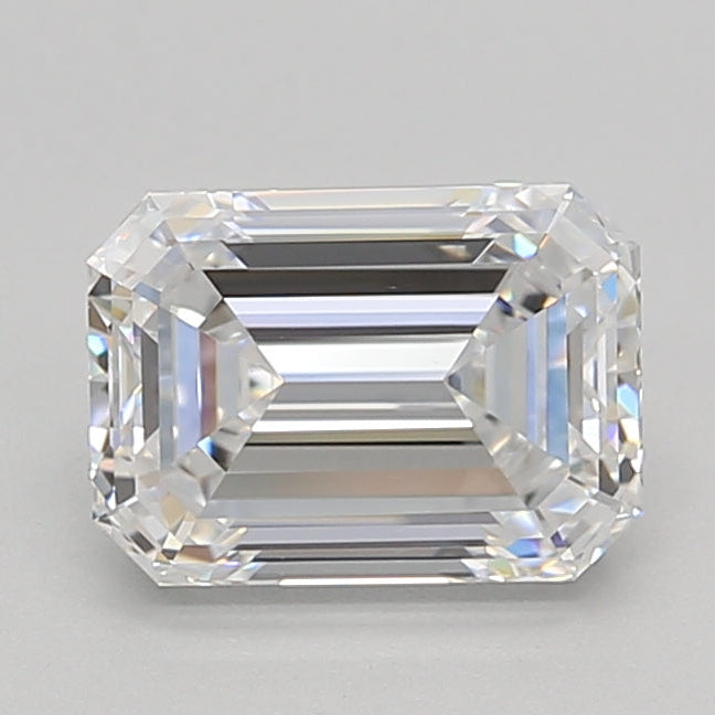 1.50 Carat Emerald Cut Lab Grown Diamond VVS2 D