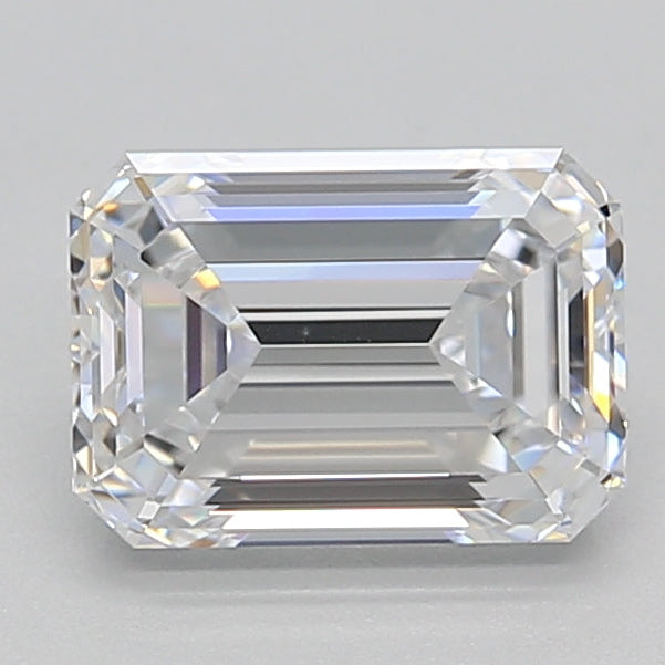 1.50 Carat Emerald Cut Lab Grown Diamond VVS2 D
