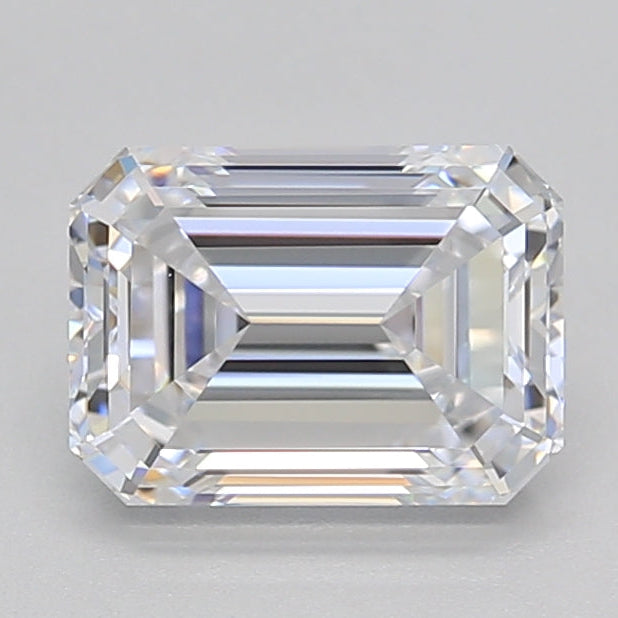 1.50 Carat Emerald Cut Lab Grown Diamond VVS2 D