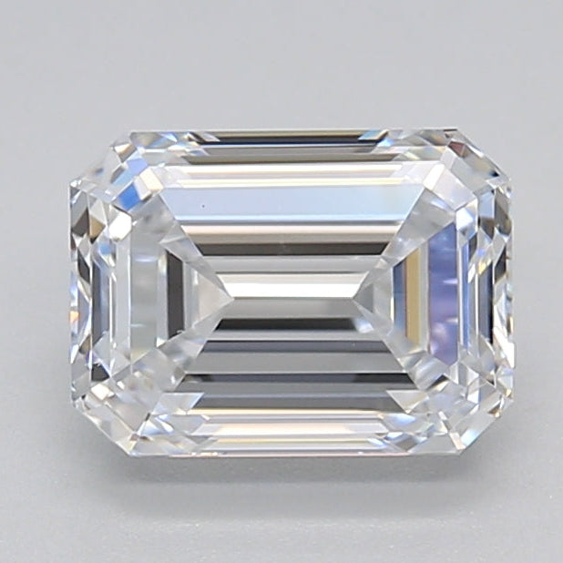 1.50 Carat Emerald Cut Lab Grown Diamond VVS2 D