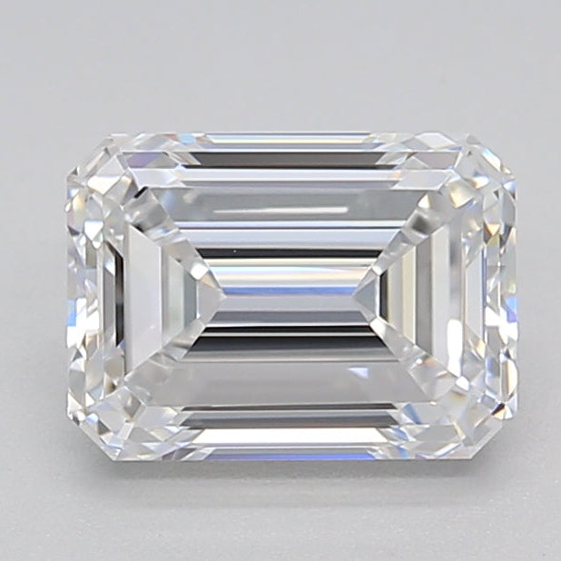 1.50 Carat Emerald Cut Lab Grown Diamond VVS2 D