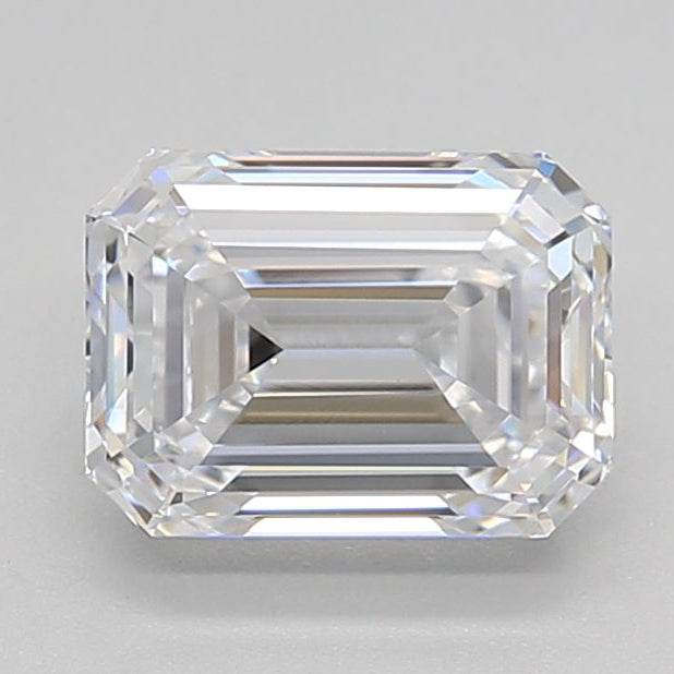 1.50 Carat Emerald Cut Lab Grown Diamond VVS2 D