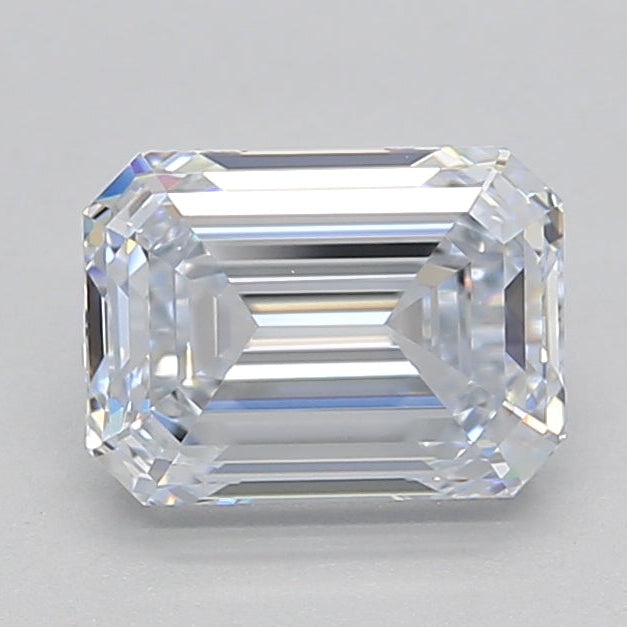 1.50 Carat Emerald Cut Lab Grown Diamond VVS2 F