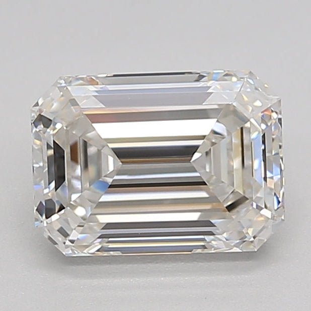 1.50 Carat Emerald Cut Lab Grown Diamond VVS2 G