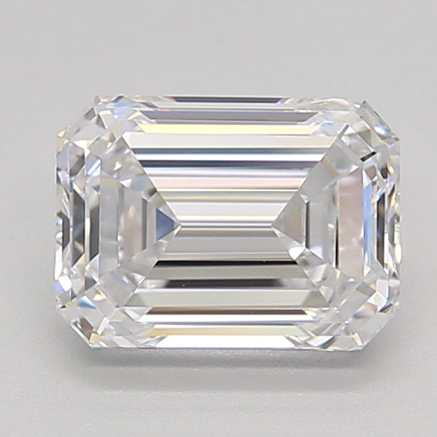 1.50 Carat Emerald Lab Grown Diamond VVS2 D