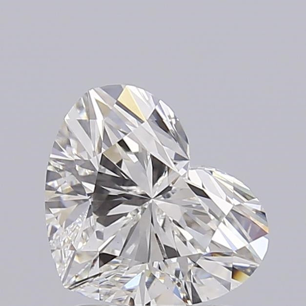 1.50 Carat Heart Lab Grown Diamond VS1 F