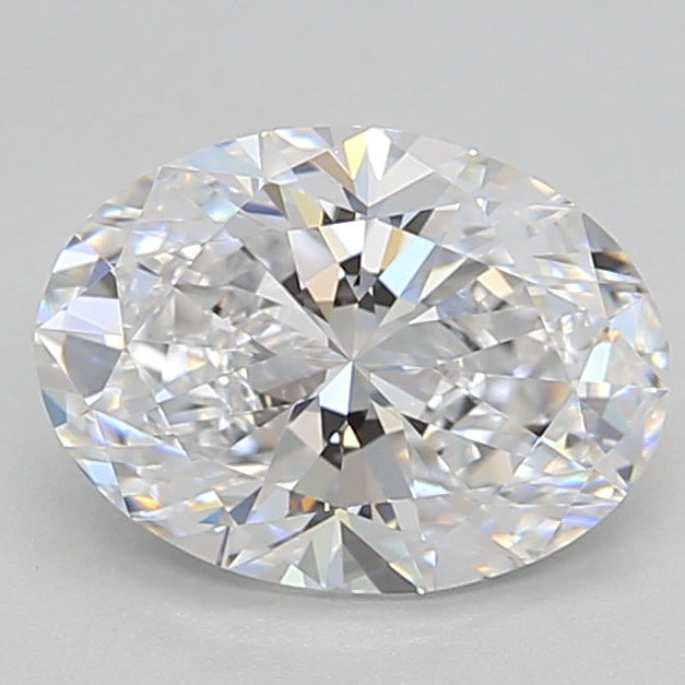 1.50 Carat Oval Cut Lab Grown Diamond IF D
