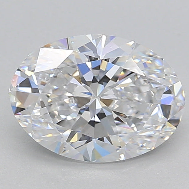 1.50 Carat Oval Cut Lab Grown Diamond VS1 D