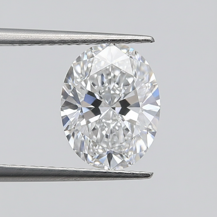 1,50 karaat ovaal geslepen laboratoriumdiamant, VS1/D