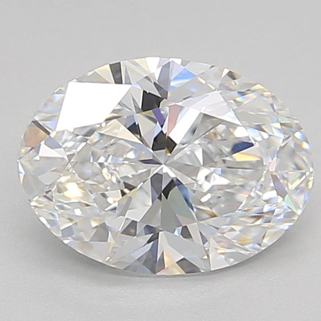 1.50 Carat Oval Cut Lab Grown Diamond VS2 D