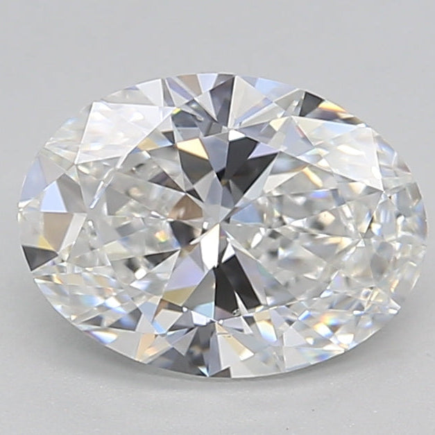 1.50 Carat Oval Cut Lab Grown Diamond VS2 E