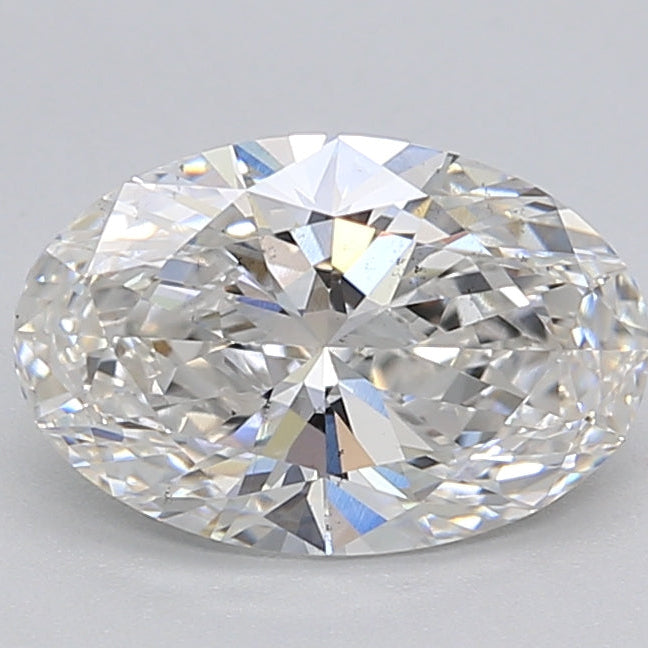 1.50 Carat Oval Cut Lab Grown Diamond VS2 F