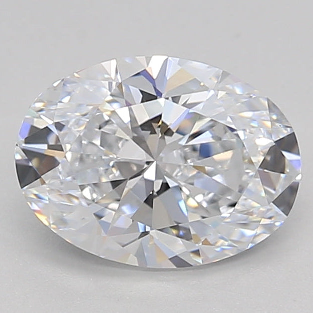 1.50 Carat Oval Cut Lab Grown Diamond VVS2 D